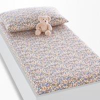 Ohara Floral Cotton Cot Fitted Sheet