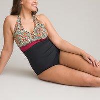 Tummy-Toning Halterneck Swimsuit