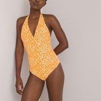 Printed Halterneck Swimsuit