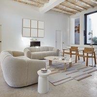 Abondance Oak & Straw Armchair, Designed By E.Gallina