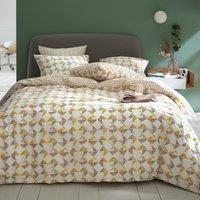 Scanie Geometric Cotton Fitted Sheet