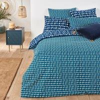 Terence Graphic Cotton Fitted Sheet