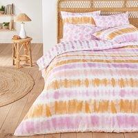 Shibori 25cm High Tie-Dye 100% Cotton Fitted Sheet