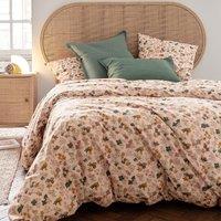 Callas Floral 100% Washed Cotton Fitted Sheet