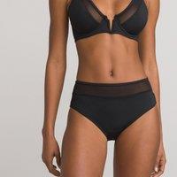 Tulle Panel Bikini Bottoms