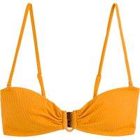 Textured Bandeau Bikini Top