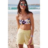 Printed Bandeau Bikini Top
