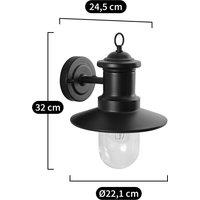 Pesca Metal Outdoor Wall Light