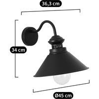 Lespie Metal Exterior Wall Light