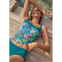 Floral Print Tankini Top