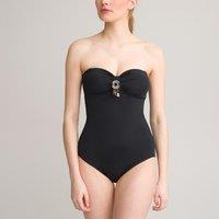 Tummy-Toning Bustier Swimsuit