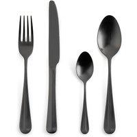 16-Piece Materi Matte Stainless Steel Cutlery Set