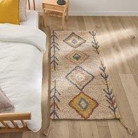 Mirjana Hand-Knotted 100% Thick Wool Bedside Rug