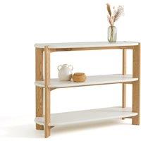 Galet Organically Shaped Ash Console Table