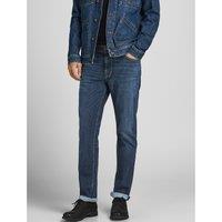 Clark Stretch Straight Jeans in Mid Rise