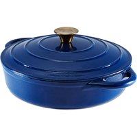 28cm Cast Iron Shallow Casserole Dish