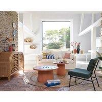 Hendaye Striped Cotton Cushion Cover