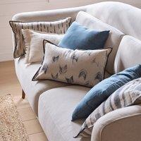Valbo Graphic Cotton Linen Rectangular Cushion Cover