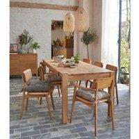 Adelita Extendable Oak Dining Table (Seats 6-10)