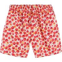 Floral Print Cotton Shorts