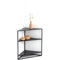 Hiba Angled Corner Metal Console