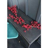 152cm Artificial Red Berry Garland