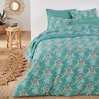 Ispahan Palmette 100% Washed Cotton Duvet Cover