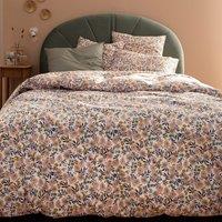 Ohara Floral 100% Cotton Percale 200 Thread Count Flat Sheet