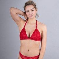 Sublime Embroidered Triangle Bra in Recycled, Eco-Friendly Fabrics