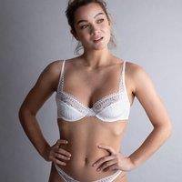 Sensual Demi-Cup Bra in Eco-Friendly Fabrics