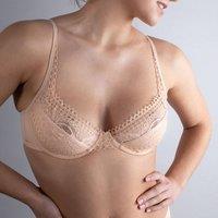Sensual Demi-Cup Bra in Eco-Friendly Fabrics