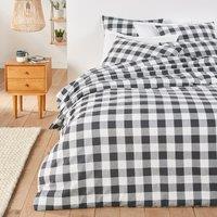 Vigo Gingham Check 100% Cotton Duvet Cover