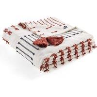 Garriga Graphic Tassel Cotton Jacquard Bedspread