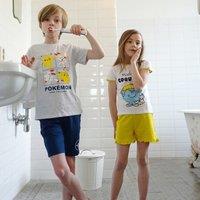 Pack of 2 Short Pyjamas in Organic Cotton, 3-10 Years