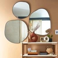 Ornica Medium Organic Shaped Metal Mirror