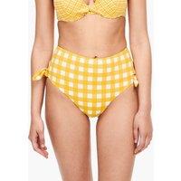 Ella Full Bikini Bottoms in Check Print