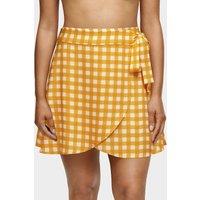 Ella Beach Mini Skirt in Check Print
