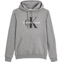 Core Monogram Cotton Hoodie with Logo Print