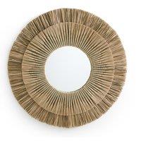 Loully 90cm Diameter Round Mendong Mirror