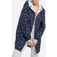 Amelot Recycled Hooded Windbreaker in Polka Dot Print