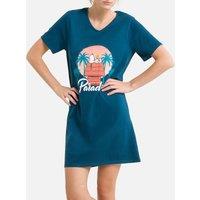 Cotton Short Sleeve Nightshirt
