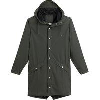 Unisex Showerproof Long Jacket with Hood