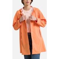 A-Line Hooded Jacket with Zip Fastening