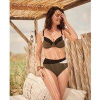 Perspective Printed Bikini Top