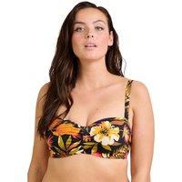 Luxuriante Bandeau Bikini Top in Floral Print