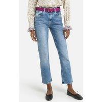 Mary Straight Jeans with High Waist