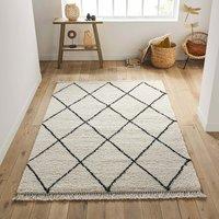 Jiraya Fringed Berber-Style Rug