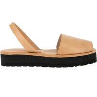 Avarca Platja Plateforme Sandals in Leather