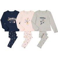 Pack of 3 Pyjamas in Cotton
