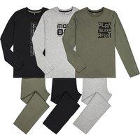 Pack of 3 Pyjamas in Cotton